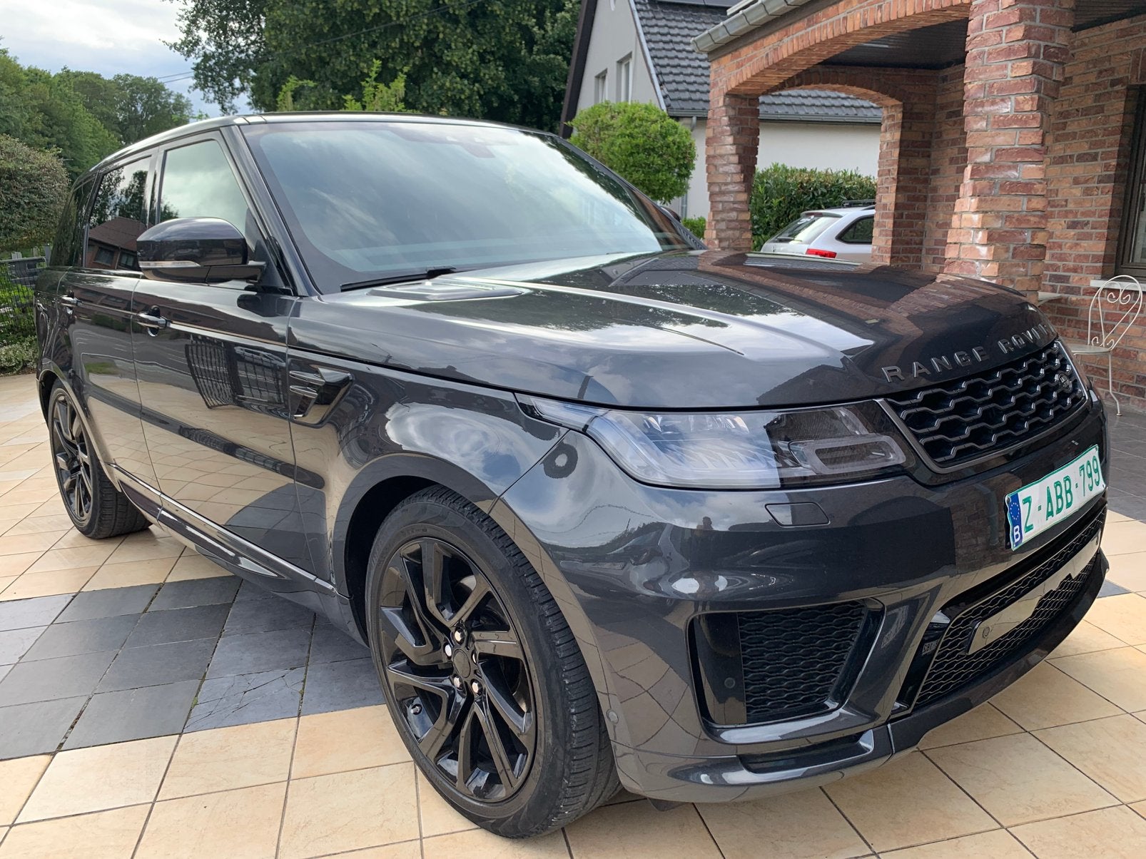 Range rover sport hse 1 prop carnet utulitaire full option, Autos, Cuir, Argent ou Gris, Achat, Euro 6