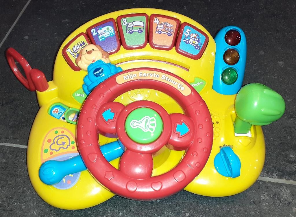 Baby speelgoed VTech stuurtje, Enfants & Bébés, Enlèvement ou Envoi, Comme neuf, 6 mois à 2 ans