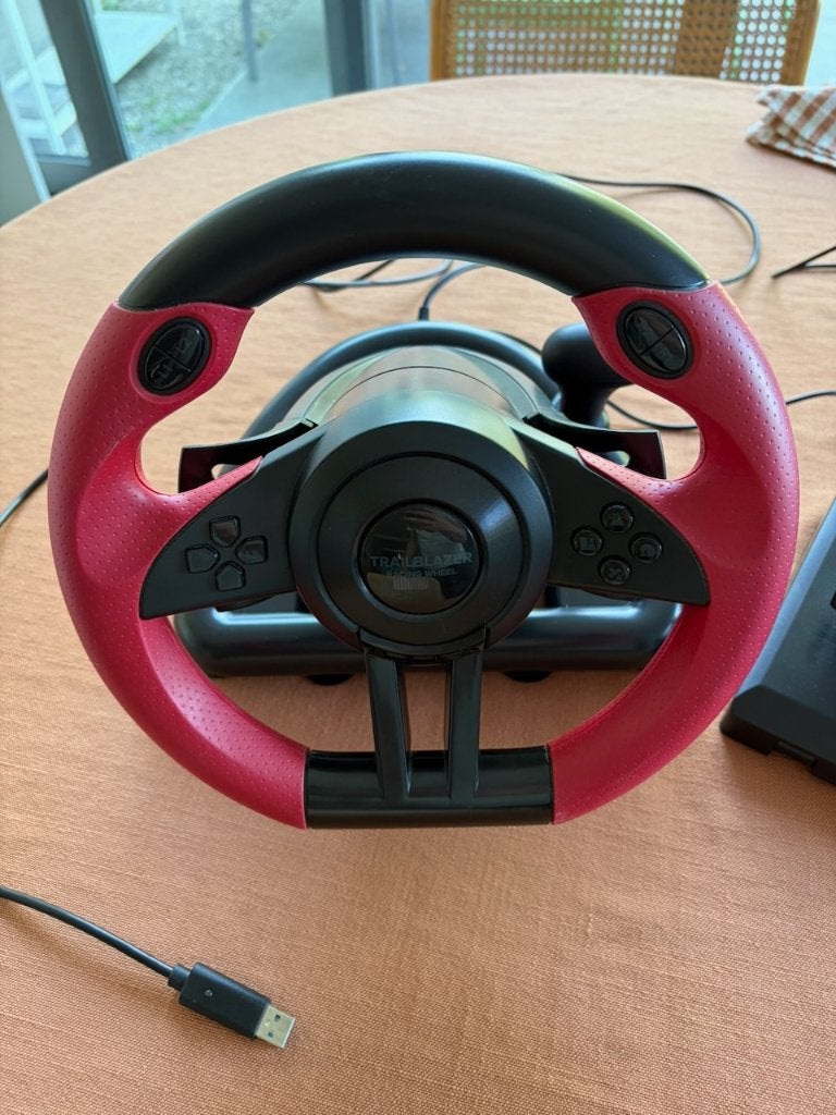 Racestuur + pedalen (USB), Ophalen, Zo goed als nieuw, Stuur of Pedalen, PlayStation 3