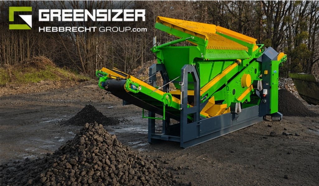GREENSIZER SZ-3010-CS 3fractions + grille porte conteneur, Vélos & Vélomoteurs, Enlèvement, Neuf, Autres marques