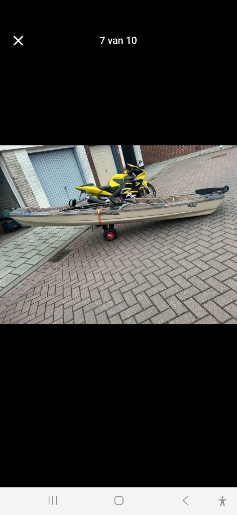 Pellican Hydryve viskajak, Watersport en Boten, Hengelsport | Algemeen, Ophalen, Gebruikt