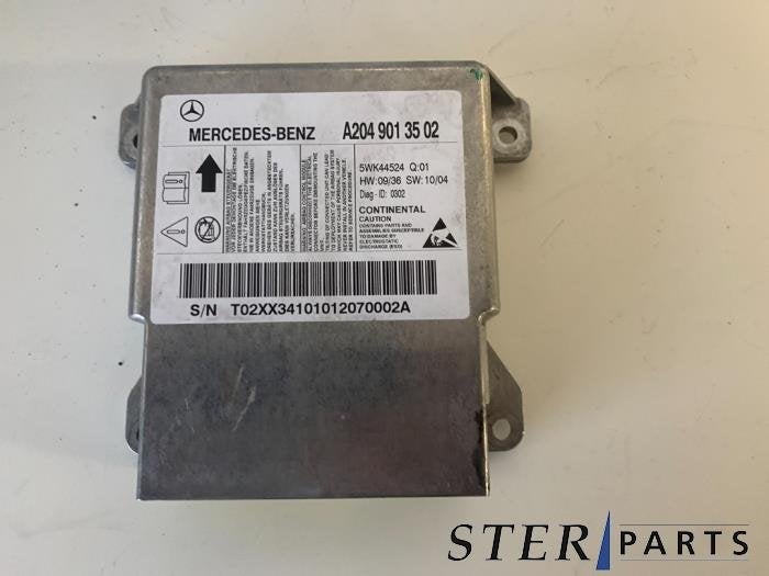 Module airbag d'un Mercedes C-Klasse, 3 mois de garantie, Utilisé, -, -