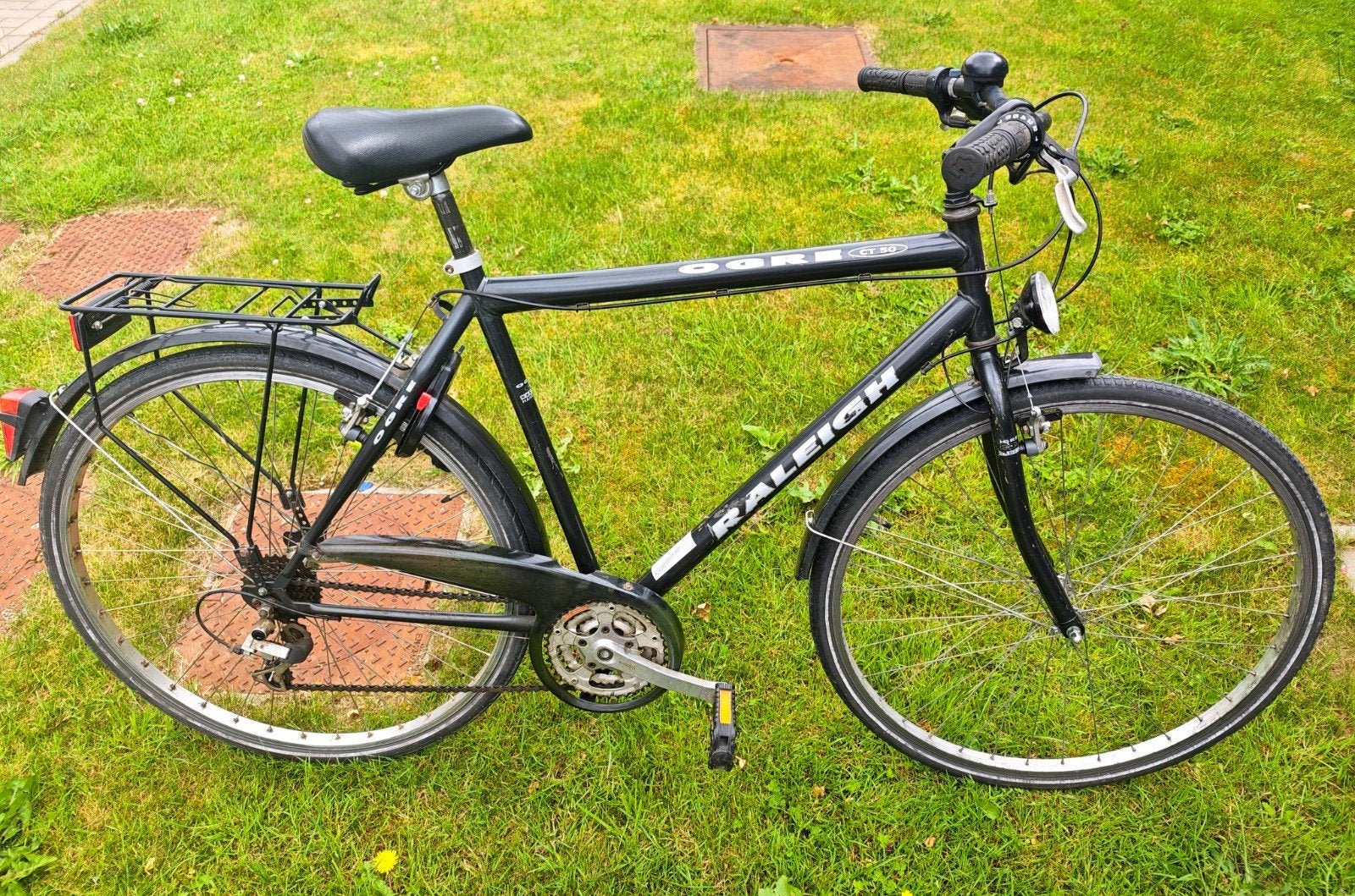 Degelijke Raleigh Ogre CT 50 Herenfiets / Stadsfiets (Met Ve, Ophalen, Gebruikt, Overige merken, Versnellingen