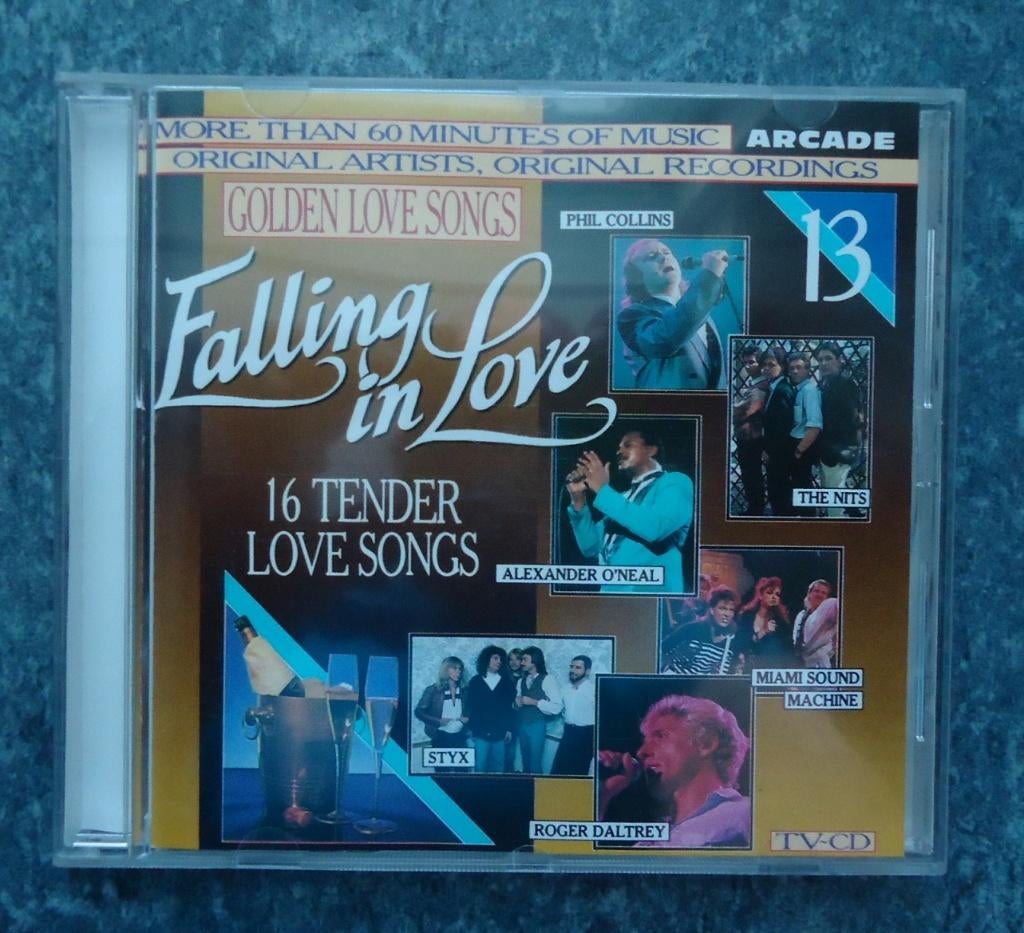 De verzamel-CD Golden Love Songs Volume 13: Falling In Love., CD & DVD, CD | Compilations, Comme neuf, Pop, Coffret, Enlèvement ou Envoi
