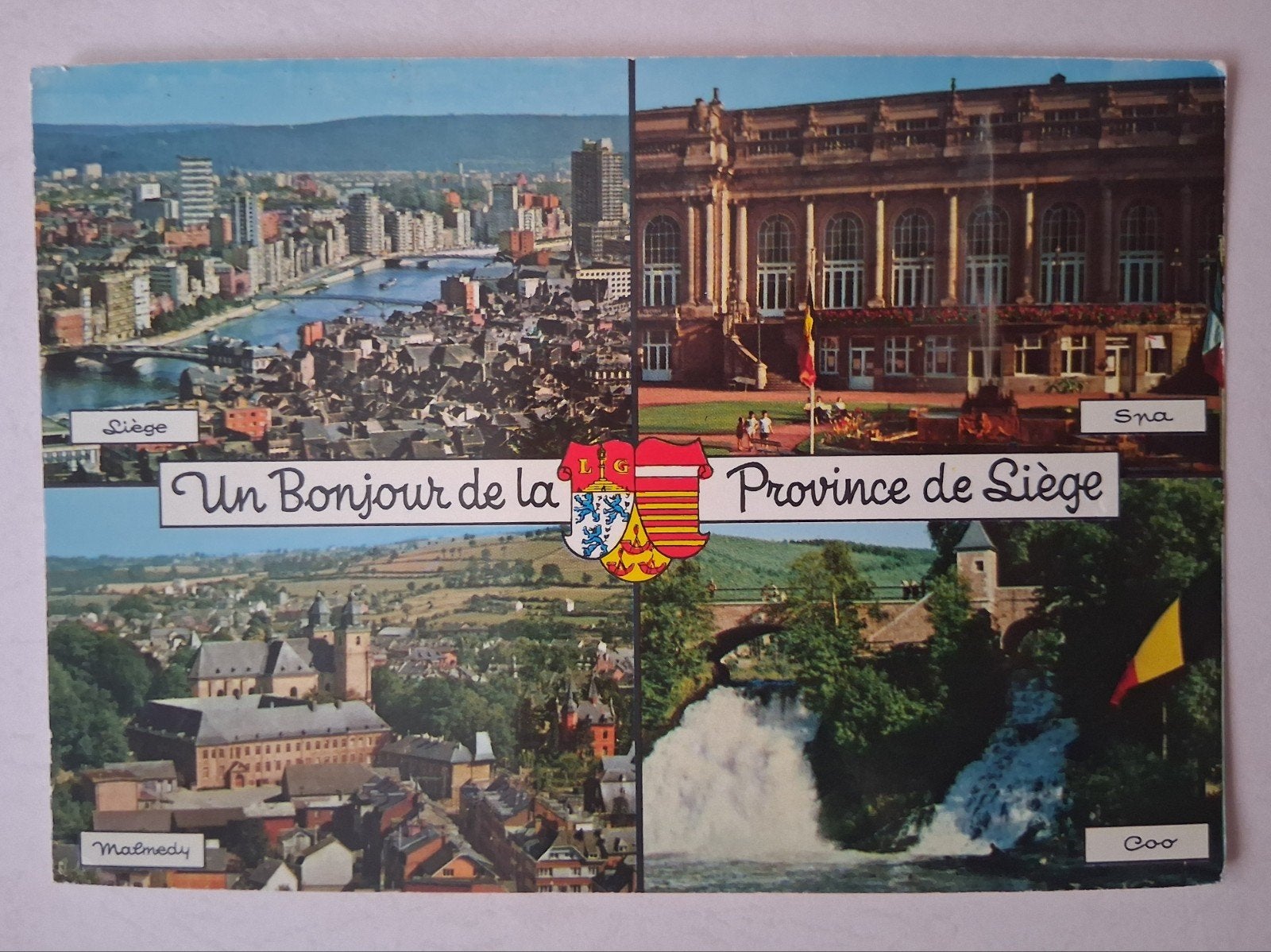 postkaart Provincie Luik, Collections, Cartes postales | Belgique, Enlèvement ou Envoi, Liège