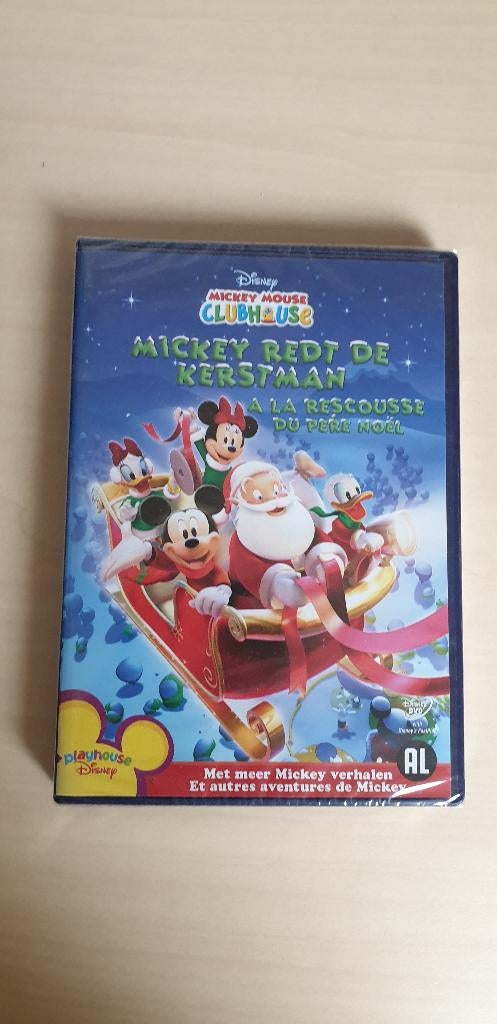 DVD Mickey Mouse clubhouse - Mickey redt de kerstman, Enlèvement ou Envoi, Comme neuf