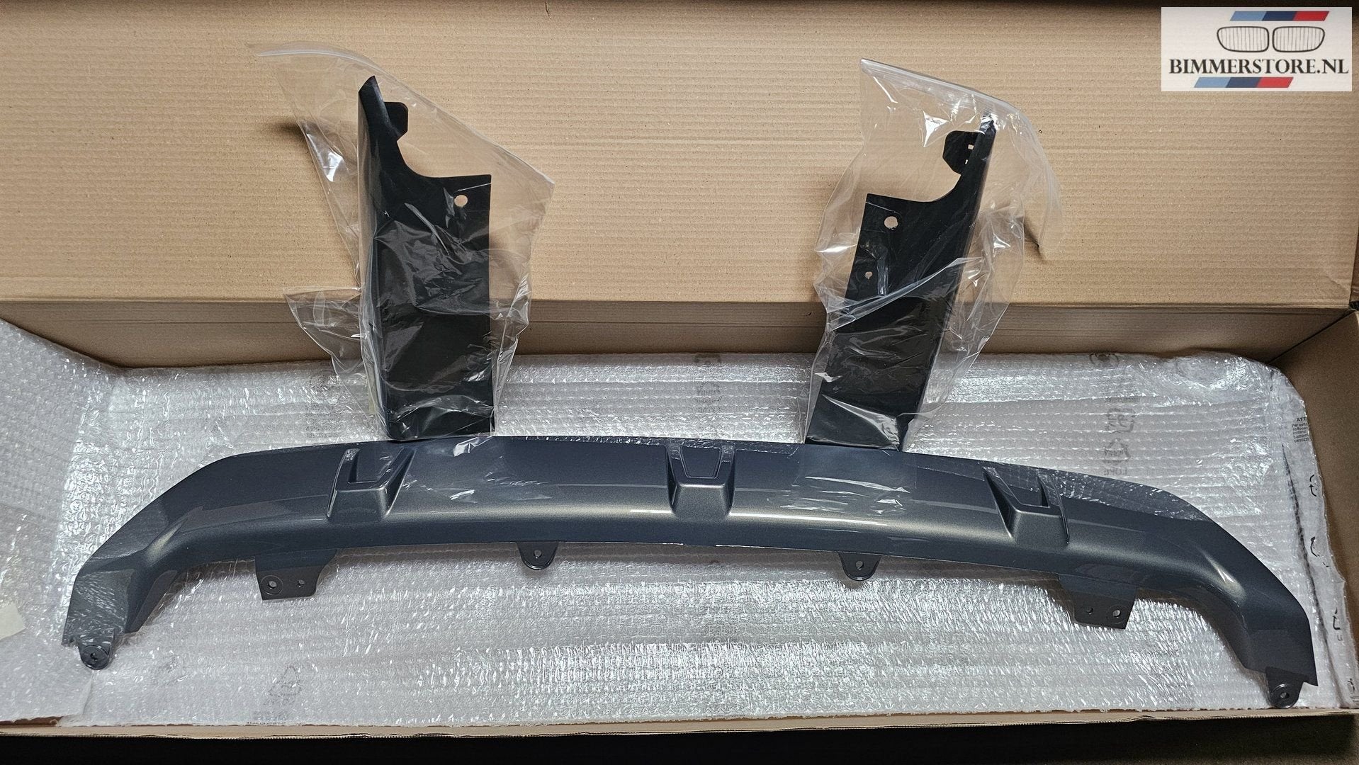 M - Diffuser  en bumper zijskirt achterbumper BMW X5 serie G, Ophalen, Gebruikt, -, Achter