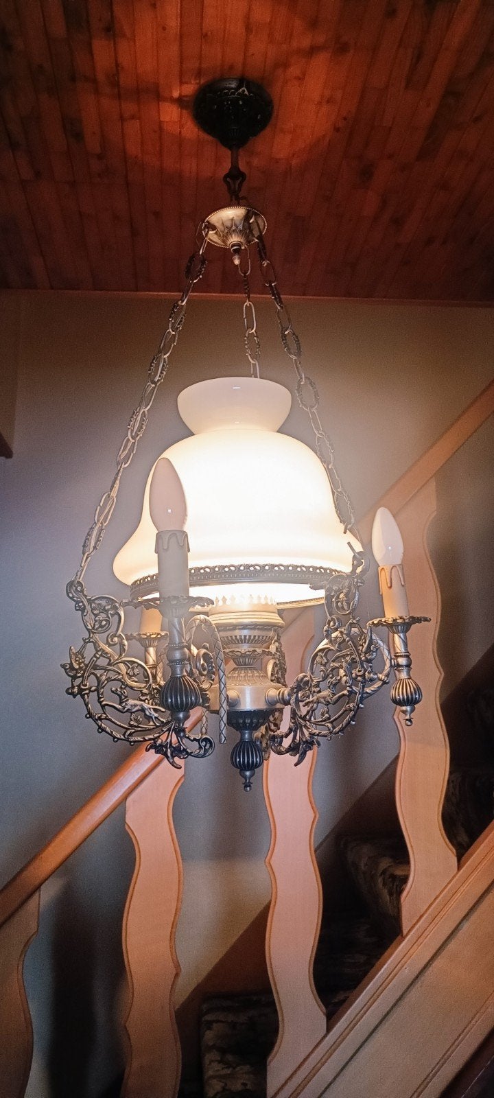luster, Antiek en Kunst, Antiek | Verlichting, Ophalen