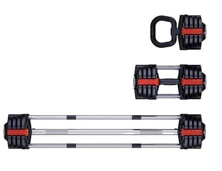 3-in-1 Dumbbell/Kettlebell/Halterset 20KG | PH Fitness