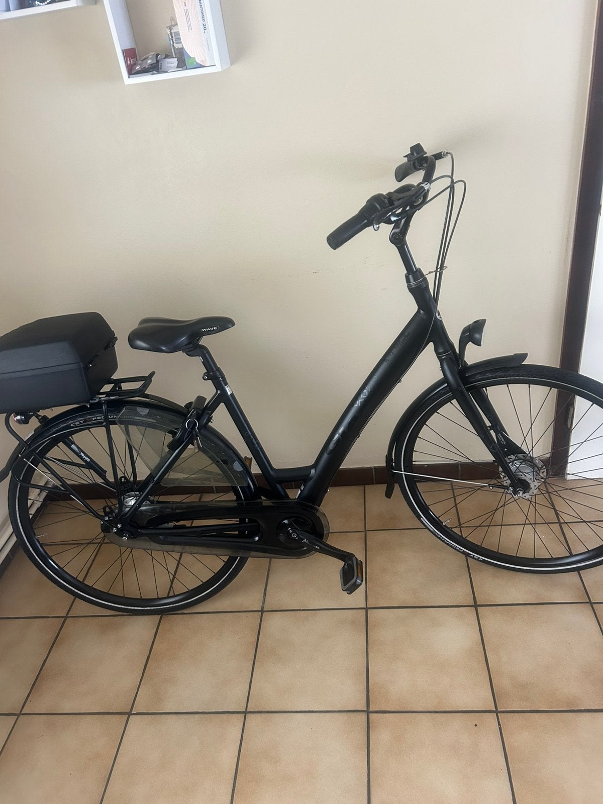 GIANT zwarte HerenFiets/damesfiets, Fietsen en Brommers, Fietsen | Dames | Damesfietsen, Ophalen of Verzenden, Zo goed als nieuw