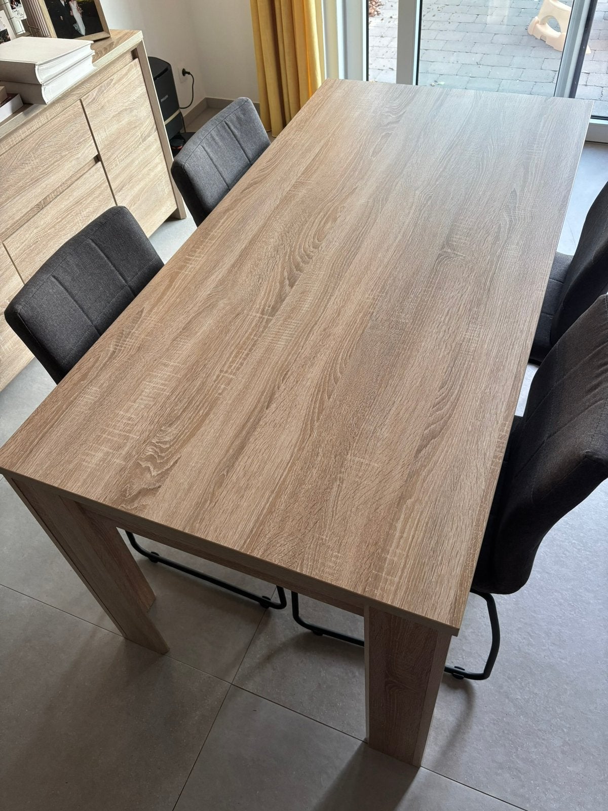 Meubles (table SAM - Meuble SAM - Meuble TV - Table salon), Huis en Inrichting, Complete eetkamers, Ophalen, Gebruikt