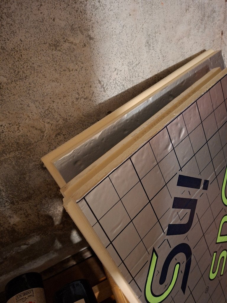 PIR isolatieplaten, Doe-het-zelf en Bouw, Ophalen, 4 tot 8 cm, Zo goed als nieuw, Minder dan 5 m²