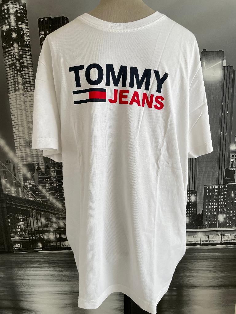 NIEUW - wit T-shirt Tommy Hilfiger XL, Kleding | Heren, T-shirts, Verzenden, Wit, Tommy hilfiger, Maat 56/58 (XL)