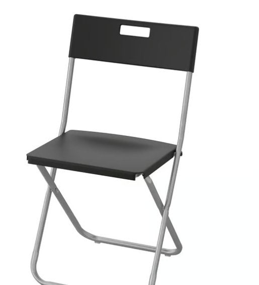 chaises ikea, Métal, Deux, Enlèvement, Utilisé
