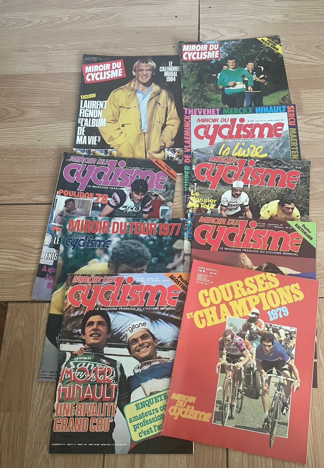 Livres cyclisme ( Miroir du cyclisme) . Vintage, Enlèvement ou Envoi, Utilisé