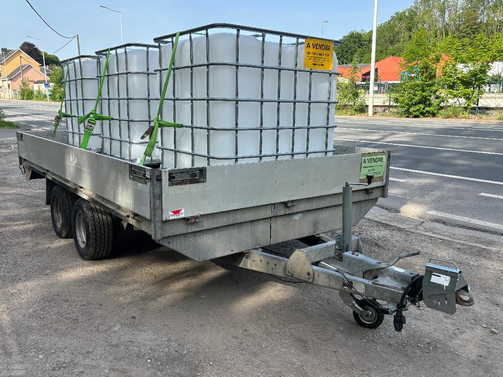 Remorque Hapert 2700 kg - sans papiers (agriculture), Enlèvement, Utilisé