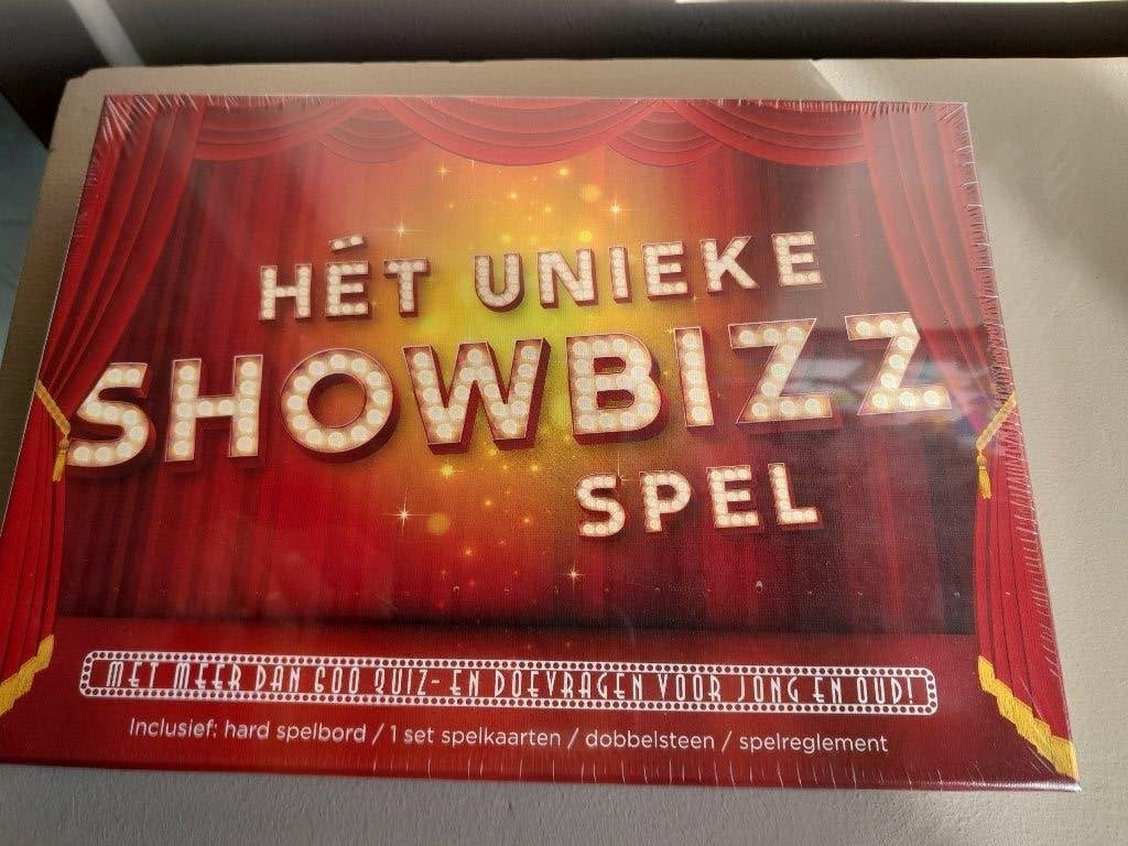 Het Unieke Showbizz Spel Nieuw, Hobby en Vrije tijd, Ophalen of Verzenden, Nieuw
