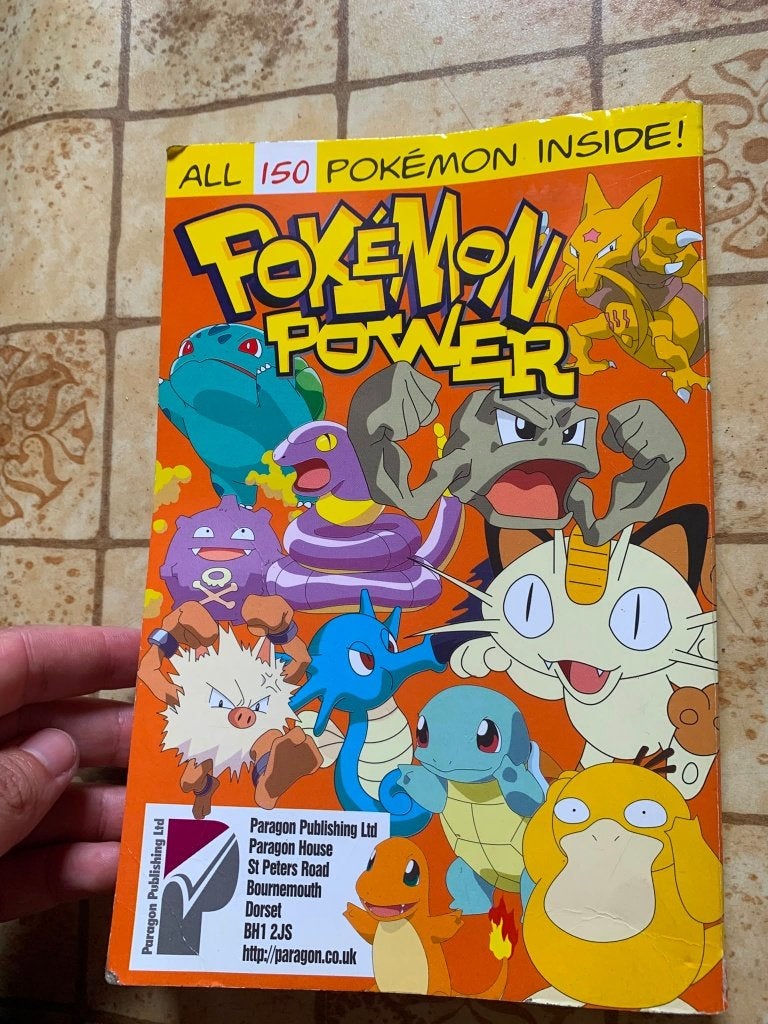 Pokémon Power boekje - All 150 Pokémon Inside, Ophalen, Zo goed als nieuw