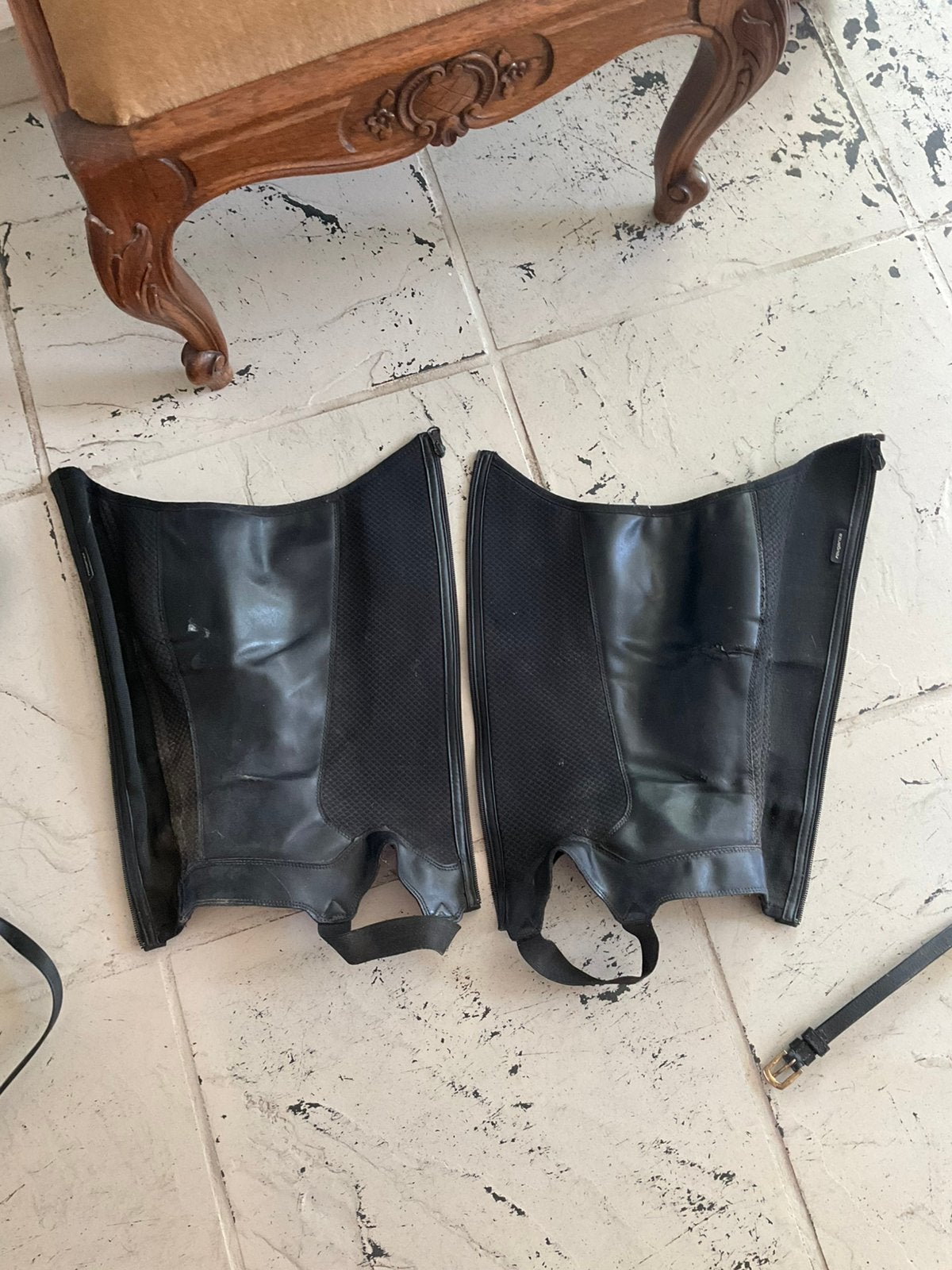 Chaps, Dieren en Toebehoren, Paardrijkleding, Gebruikt, Fouganza, Ophalen of Verzenden, Veelzijdigheid