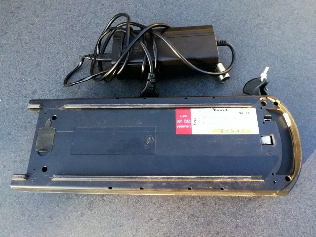 Fietsbatterij norta X- Tra met oplader, Ophalen, Gebruikt