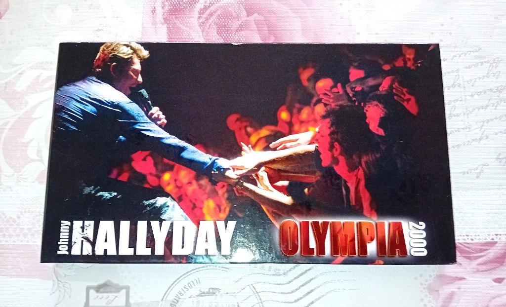 Johnny Hallyday " Olympia 2000 " box 2 cd, Enlèvement, Comme neuf, Rock and Roll