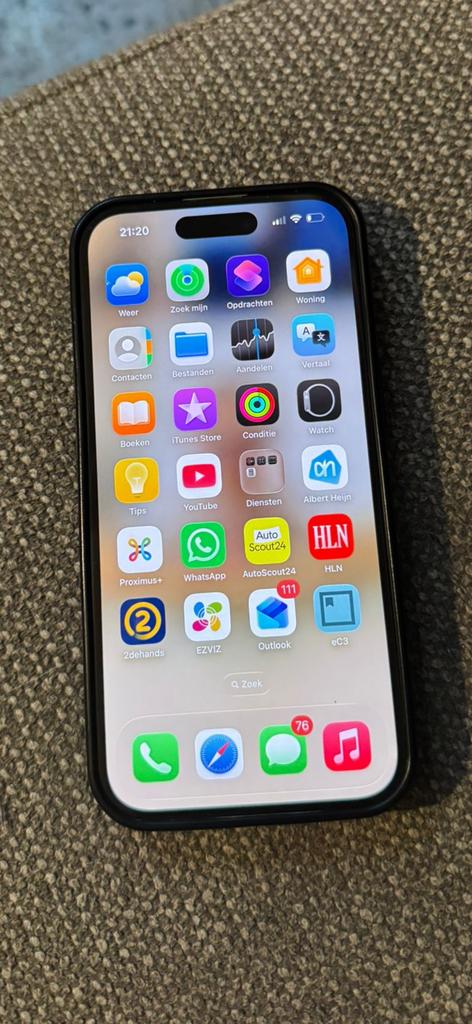 Iphone 15 128gb te koop, Ophalen, Zo goed als nieuw, IPhone 15