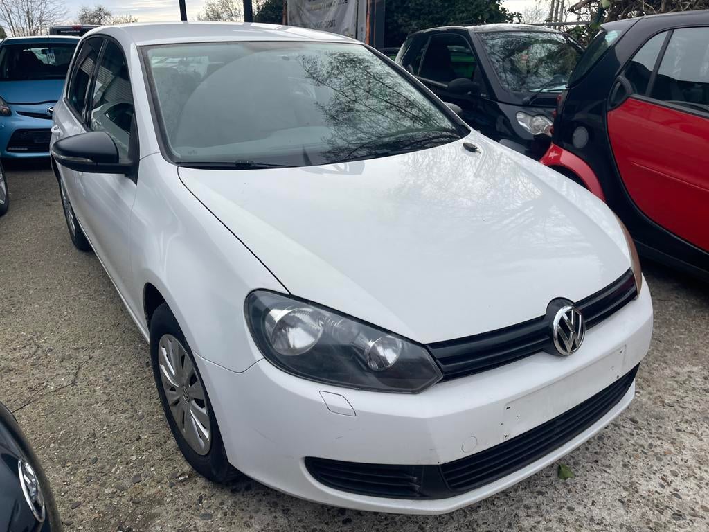 Vw golf 6 essence1.4, full option, Auto's, Euro 5, Zwart, Leder, Bedrijf