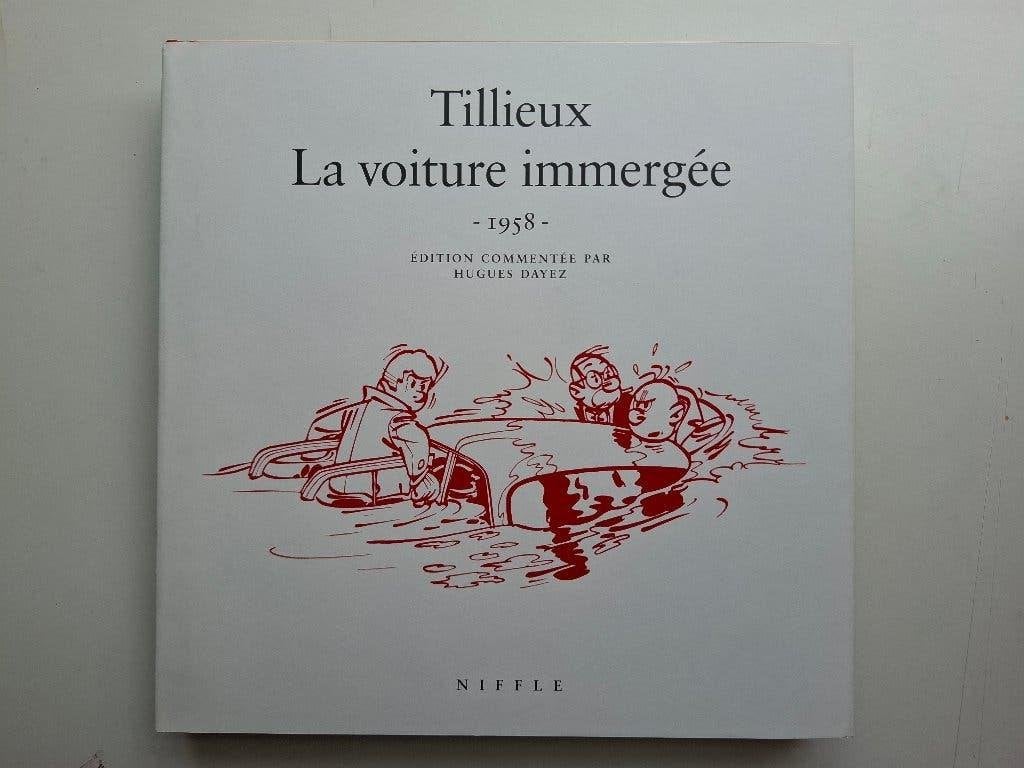 TL LA VOITURE IMMERGEE TILLIEUX NIFFLE JAQUETTE 2014, Une BD, Enlèvement ou Envoi, Comme neuf