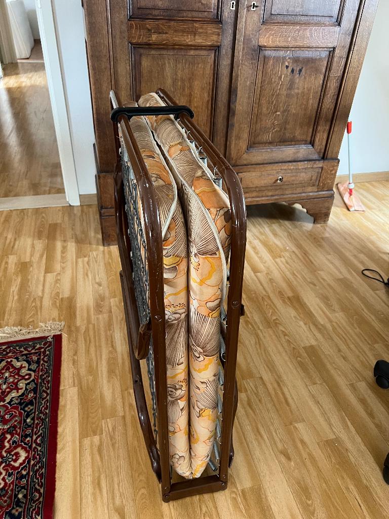 Plooibed, Huis en Inrichting, Slaapkamer | Bedden, Ophalen, Gebruikt, 90 cm, Eenpersoons