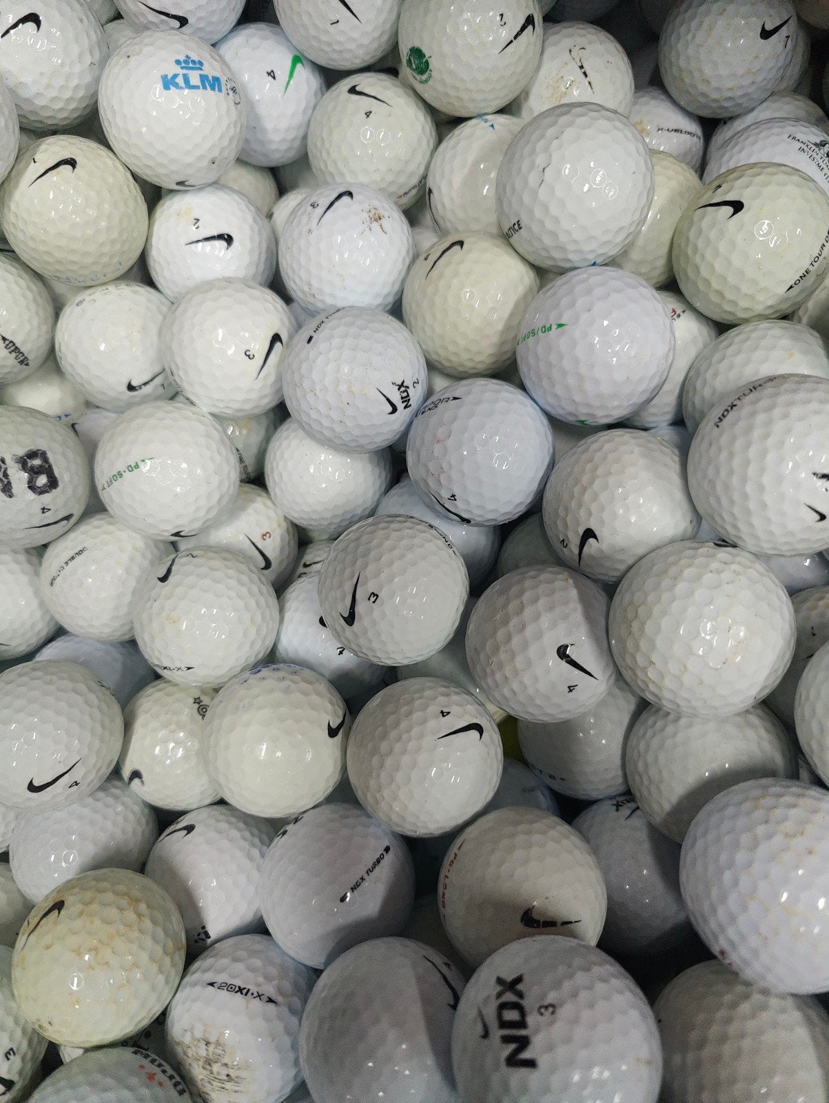 nike golfballen mix 100 stuks, Ophalen of Verzenden