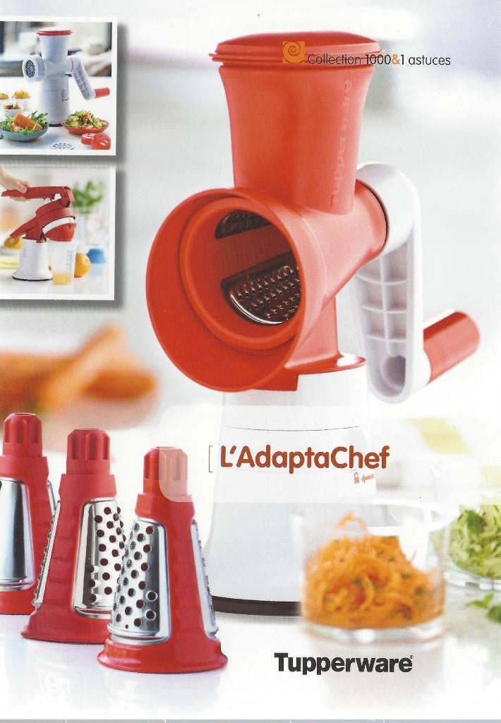 Tupperware™ Livre Recette « AdaptaChef », Maison & Meubles, Envoi, Neuf, Autres types