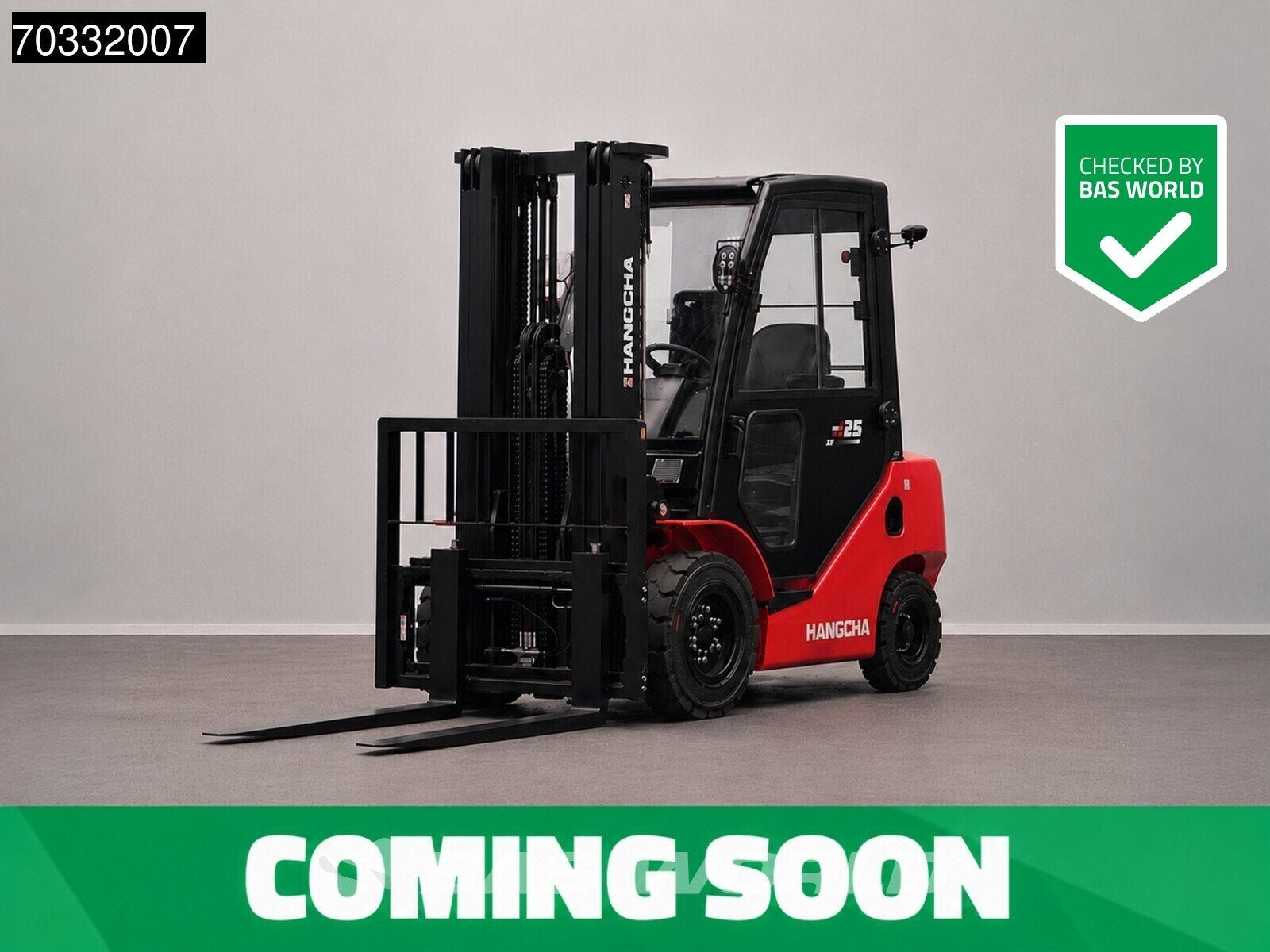 Hangcha CPCD25 FACTORY WARRANTY – KUBOTA ENGINE - CE, Diesel, Chariot élévateur, Hangcha