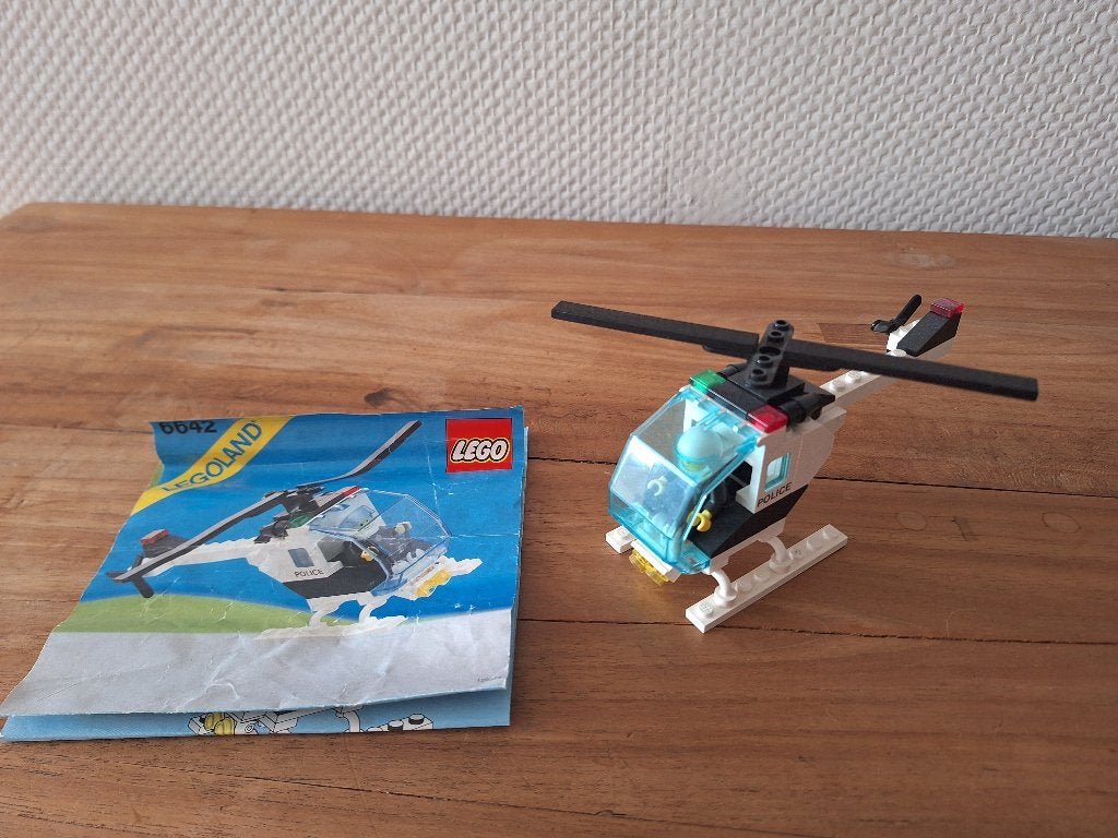 lego town politie helikopter 6642, Kinderen en Baby's, Lego, Inclusief instructies, Ophalen of Verzenden, Complete set