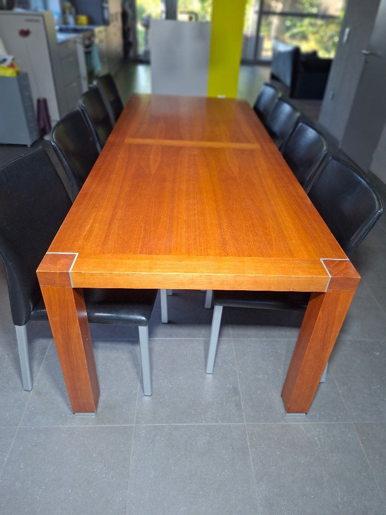 table à manger, Maison & Meubles, Enlèvement, Utilisé, 50 à 100 cm, Rectangulaire