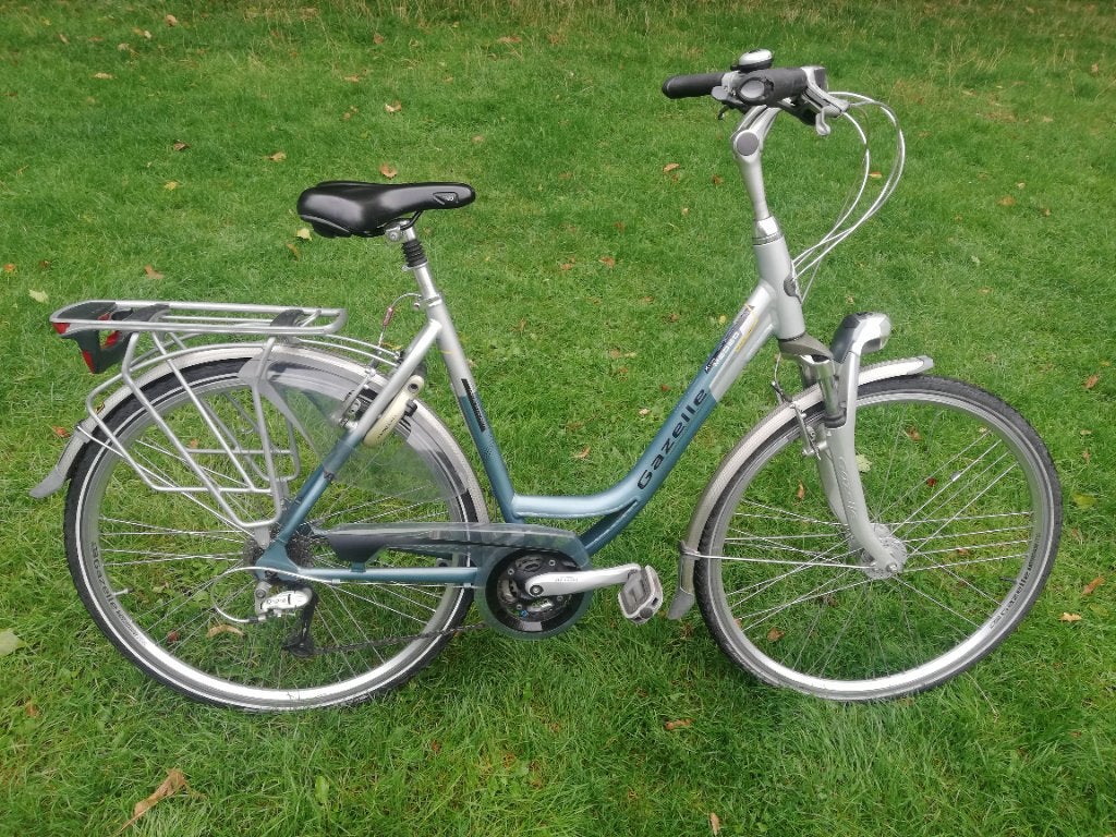 Gazelle Medeo damesfiets in perfecte staat, Accès (extra) bas, Frein sur jante, 53 à 56 cm, Comme neuf
