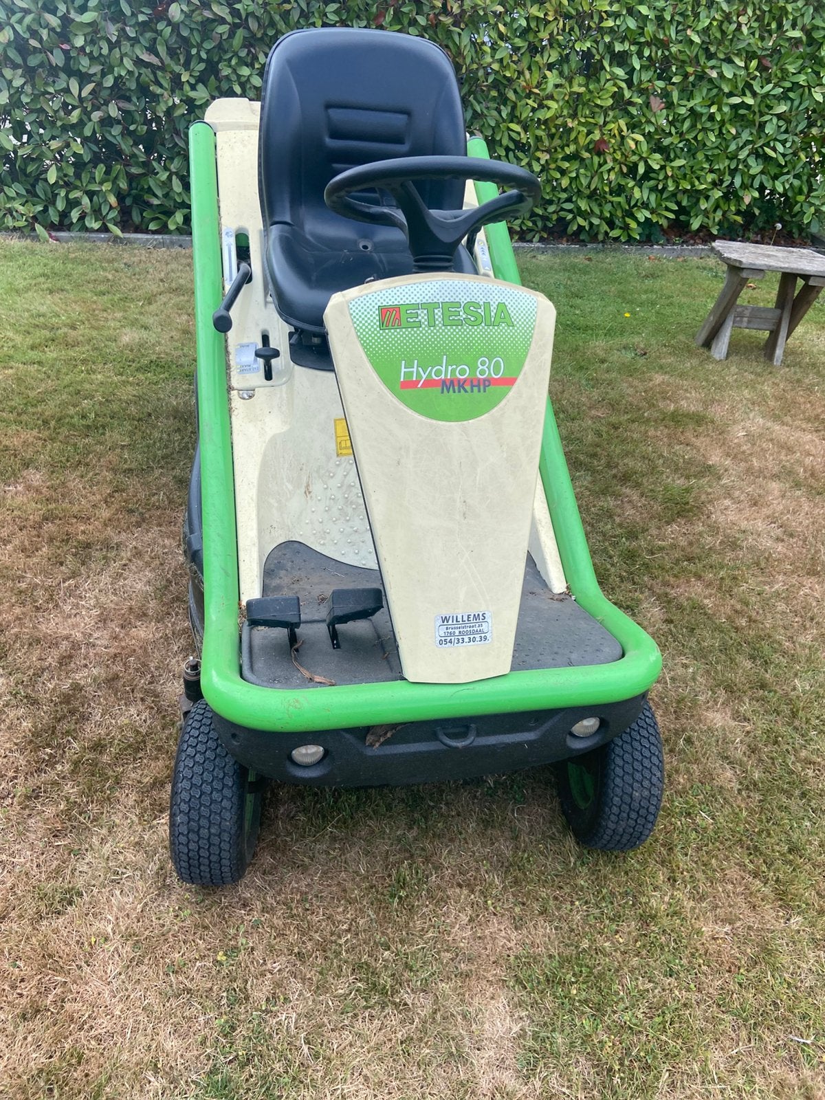 Etesia zitmaaier, Enlèvement, Comme neuf