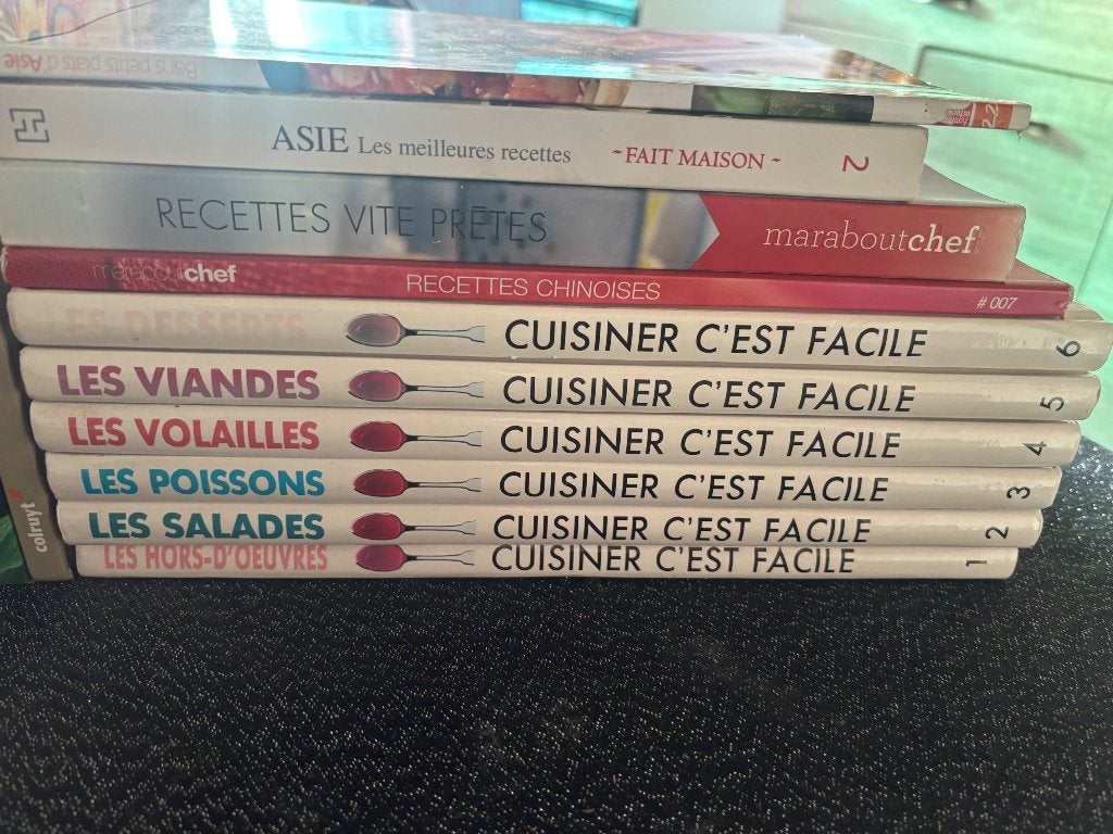 17 Livres de cuisine, Boeken, Ophalen, Zo goed als nieuw, Overige gebieden, Voorgerechten en Soepen