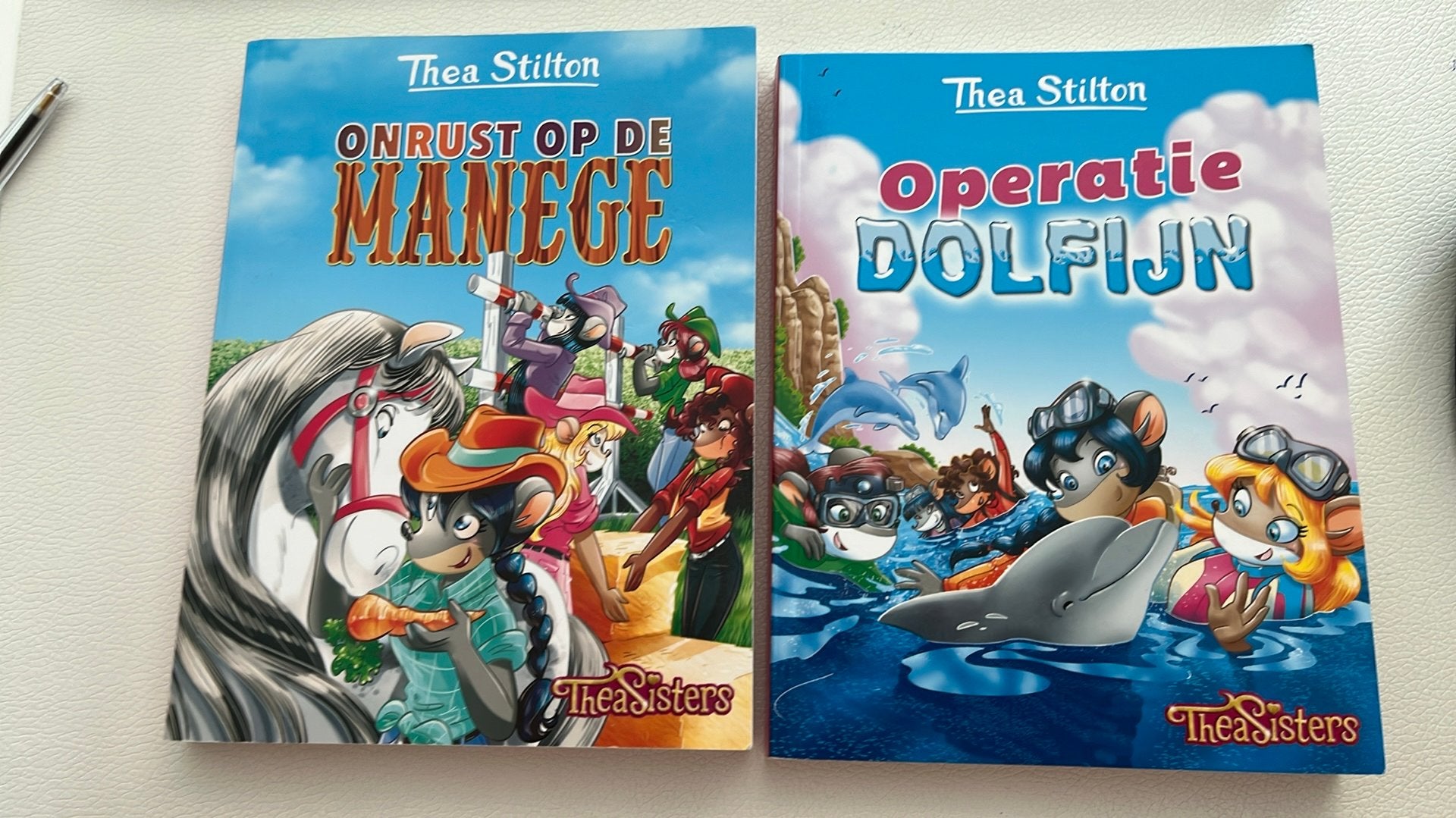 Thea Stilton, Ophalen, Zo goed als nieuw, Fictie