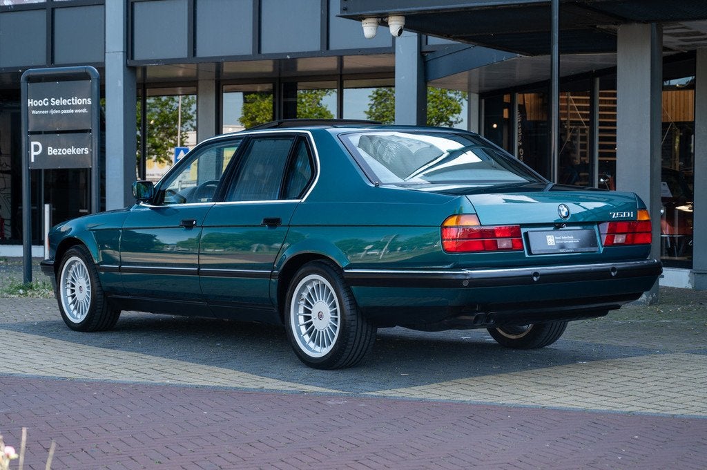BMW 7 Serie 750i E32 (bj 1993, automaat), 4 deurs, Beige, Leder, BMW