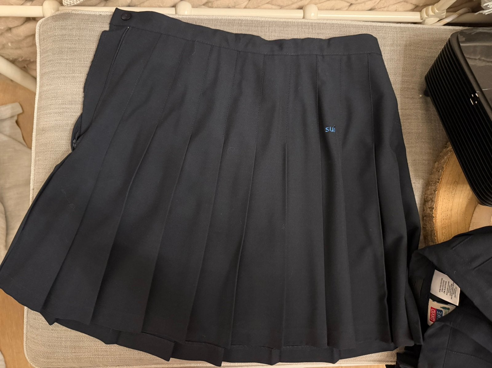 Uniform rok van sui, Verzenden, Zo goed als nieuw, Blauw, Boven de knie