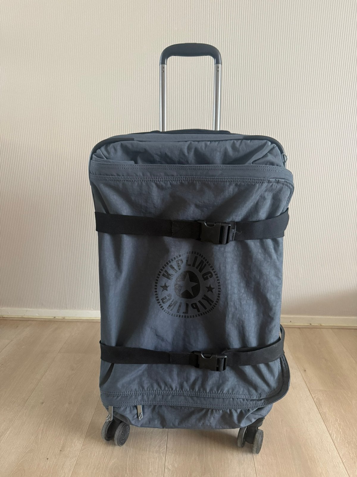 Valise souple Kipling à 4 roues comme neuve, 30 cm ou plus, 55 à 75 cm, Poignée extensible, Comme neuf