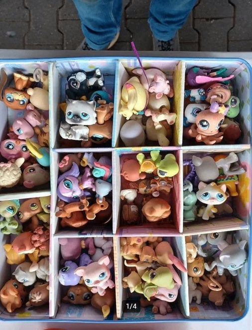 70 Pet Shop-figuren + accessoires, Kinderen en Baby's, Speelgoed | Actiefiguren, Ophalen, Gebruikt