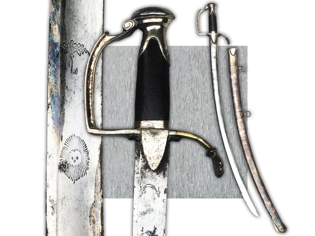 🚨Rare SABRE OFFICIER 1er EMPIRE Garde d'honneur Original, Collections, Enlèvement ou Envoi, Armée de terre, Épée ou sabre
