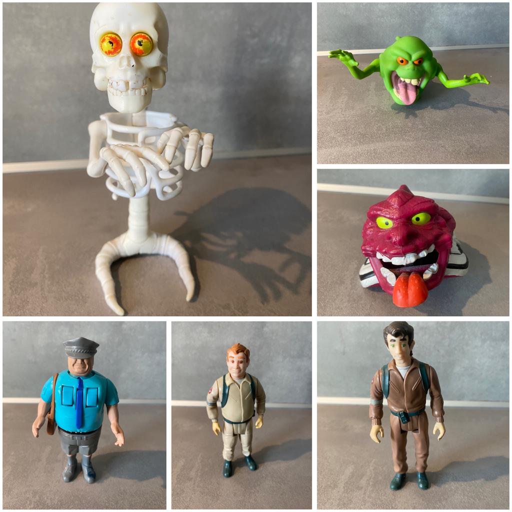 Vintage Ghostbusters actiefiguren Columbia Kenner, Verzamelen, Poppetjes en Figuurtjes, Gebruikt, Ophalen of Verzenden