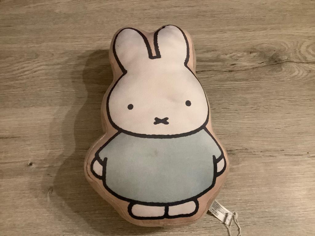 Nijntje pluche knuffel kussen (32 cm), Overige merken, Konijn, Nijntje, Ophalen of Verzenden