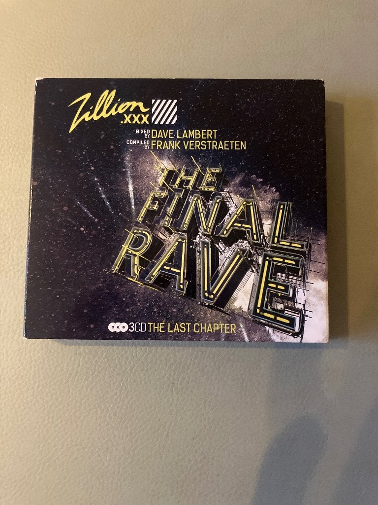 Zillion xxx - the final rave ( cd box ), CD & DVD, Enlèvement ou Envoi, Comme neuf, Compilation, Trance