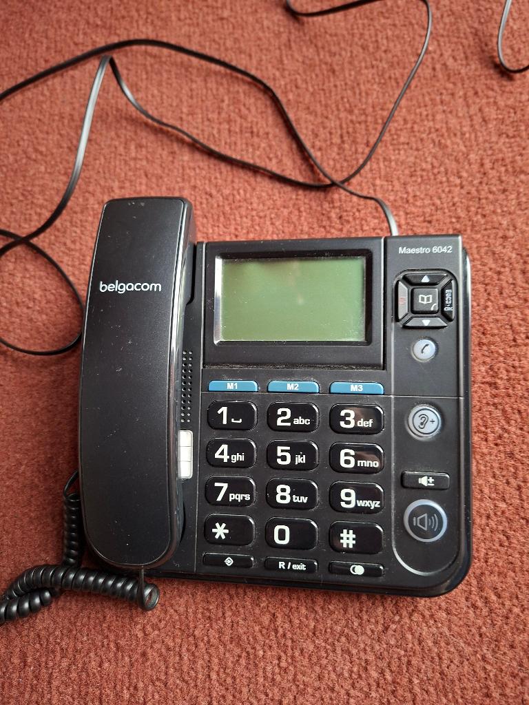 Vaste telefoon, Ophalen