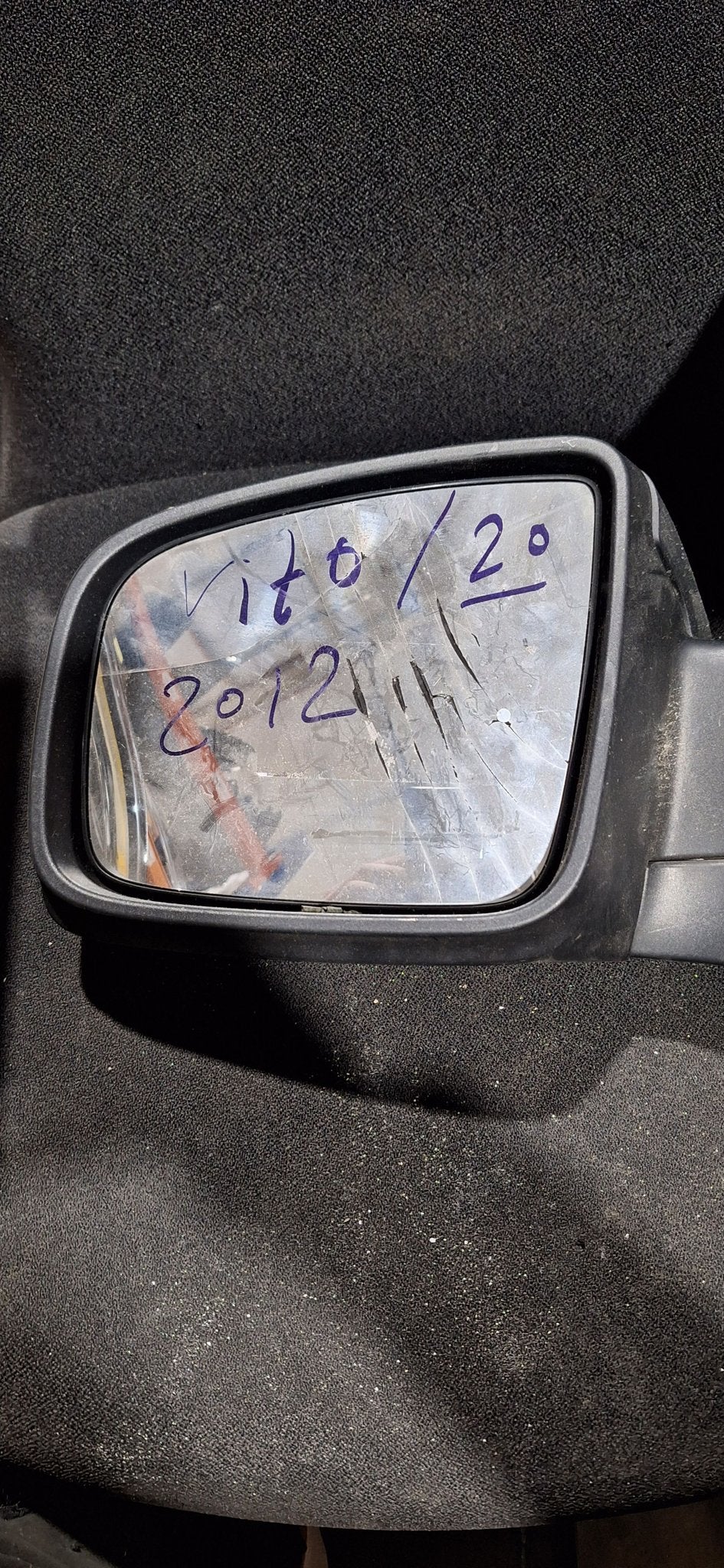 Buitenspiegel links Mercedes-Benz Vito 2012 (Glas kapot) (On, Gebruikt, -, -, Ophalen of Verzenden