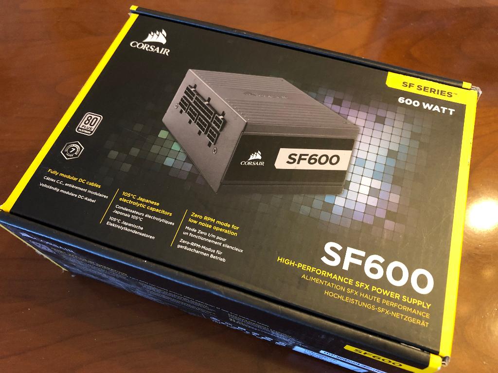 Corsair SF600 SFX, Ophalen