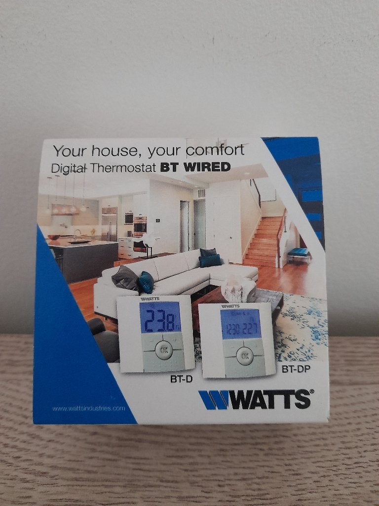 Digitale thermostaat (nieuw), Doe-het-zelf en Bouw, Thermostaten, Ophalen of Verzenden, Nieuw